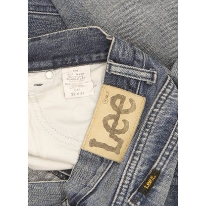 Lee Men Blue Straight Regular Jeans W29 L28