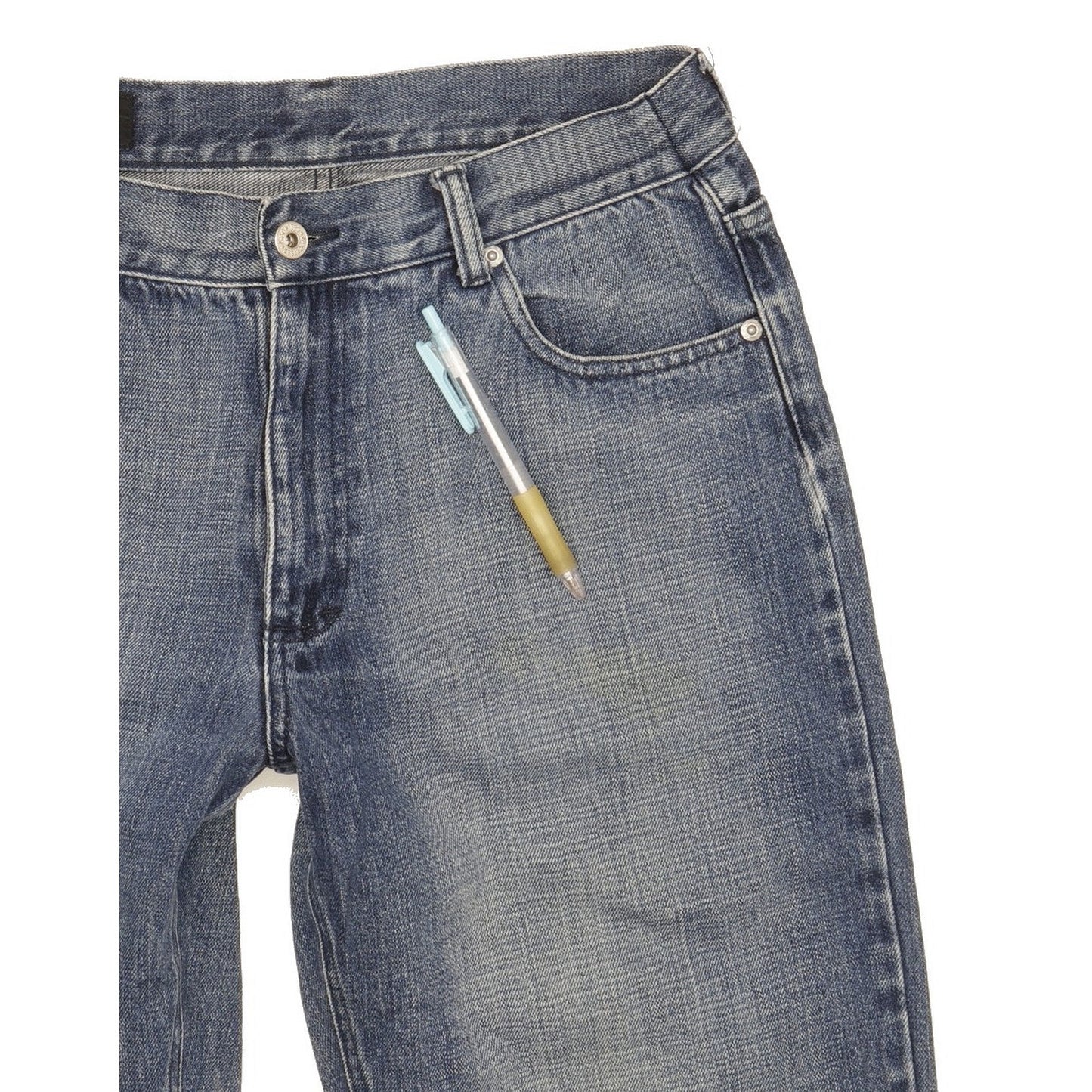 Lee Men Blue Straight Regular Jeans W29 L28