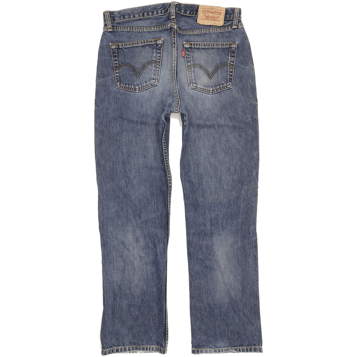 Levi's 751 Men Blue Straight Regular Jeans W34 L31