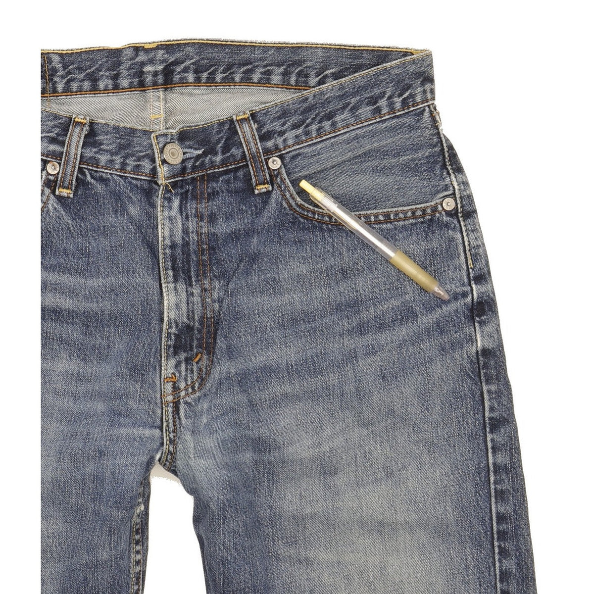 Levi's 751 Men Blue Straight Regular Jeans W34 L31