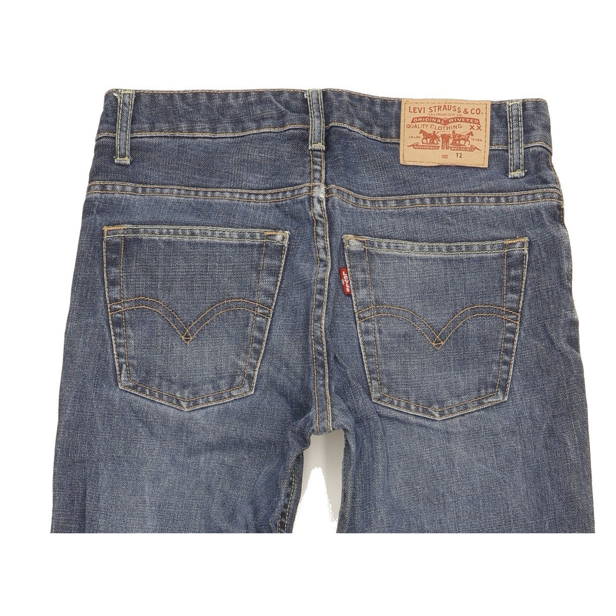 Levi's Red Tab Kids Blue Straight Regular Jeans W26 L30