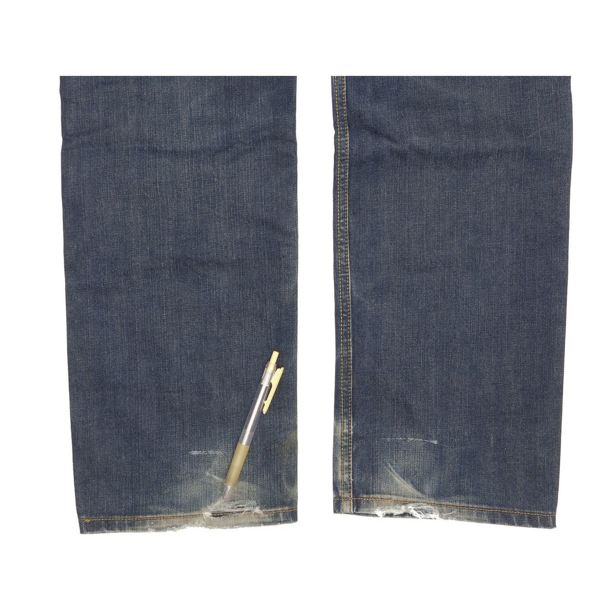Levi's 504 Men Blue Straight Regular Jeans W34 L32