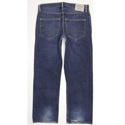 Levi's 511 Men Blue Straight Slim Jeans W34 L30