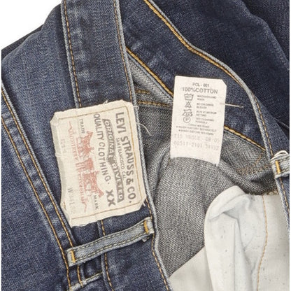 Levi's 511 Men Blue Straight Slim Jeans W34 L30