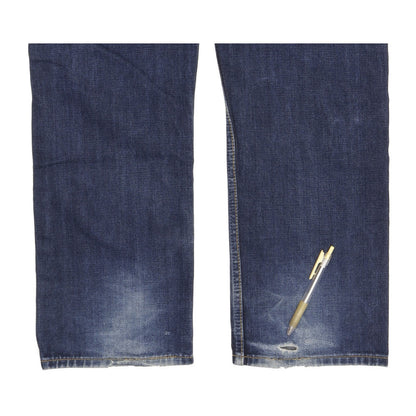 Levi's 511 Men Blue Straight Slim Jeans W34 L30