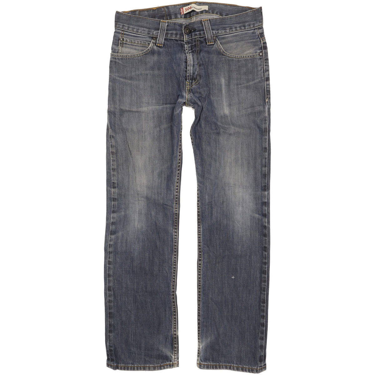 Levi's 506 Men Blue Straight Regular Jeans W32 L31