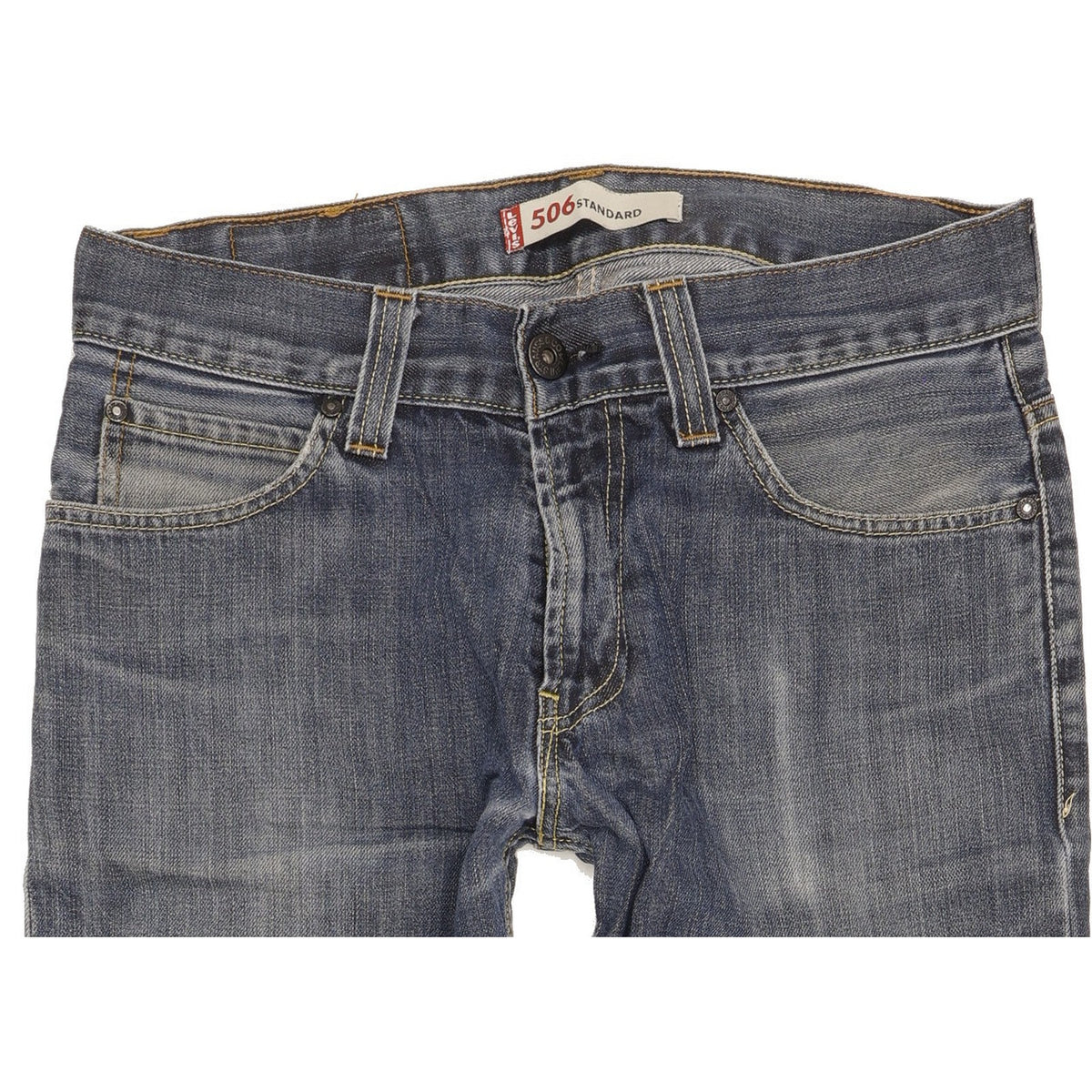 Levi's 506 Men Blue Straight Regular Jeans W32 L31