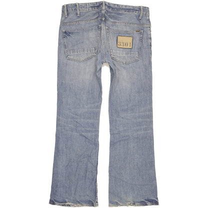 G-Star Knight Men Blue Bootcut Regular Jeans W32 L31