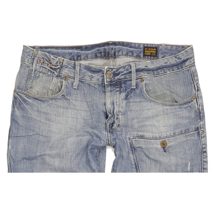 G-Star Knight Men Blue Bootcut Regular Jeans W32 L31