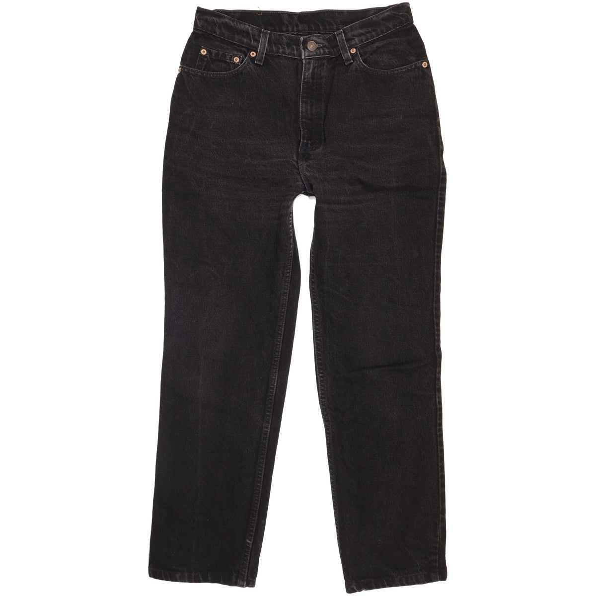 Levi's Made in USA Men Black Tapered Relaxed Jeans W28 L28