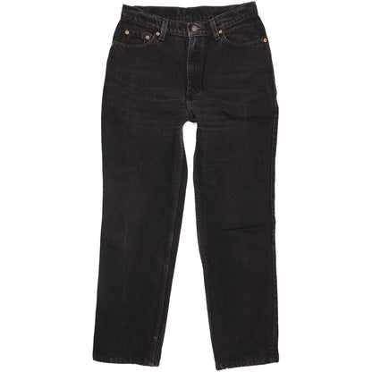 Levi's Made in USA Men Black Tapered Relaxed Jeans W28 L28