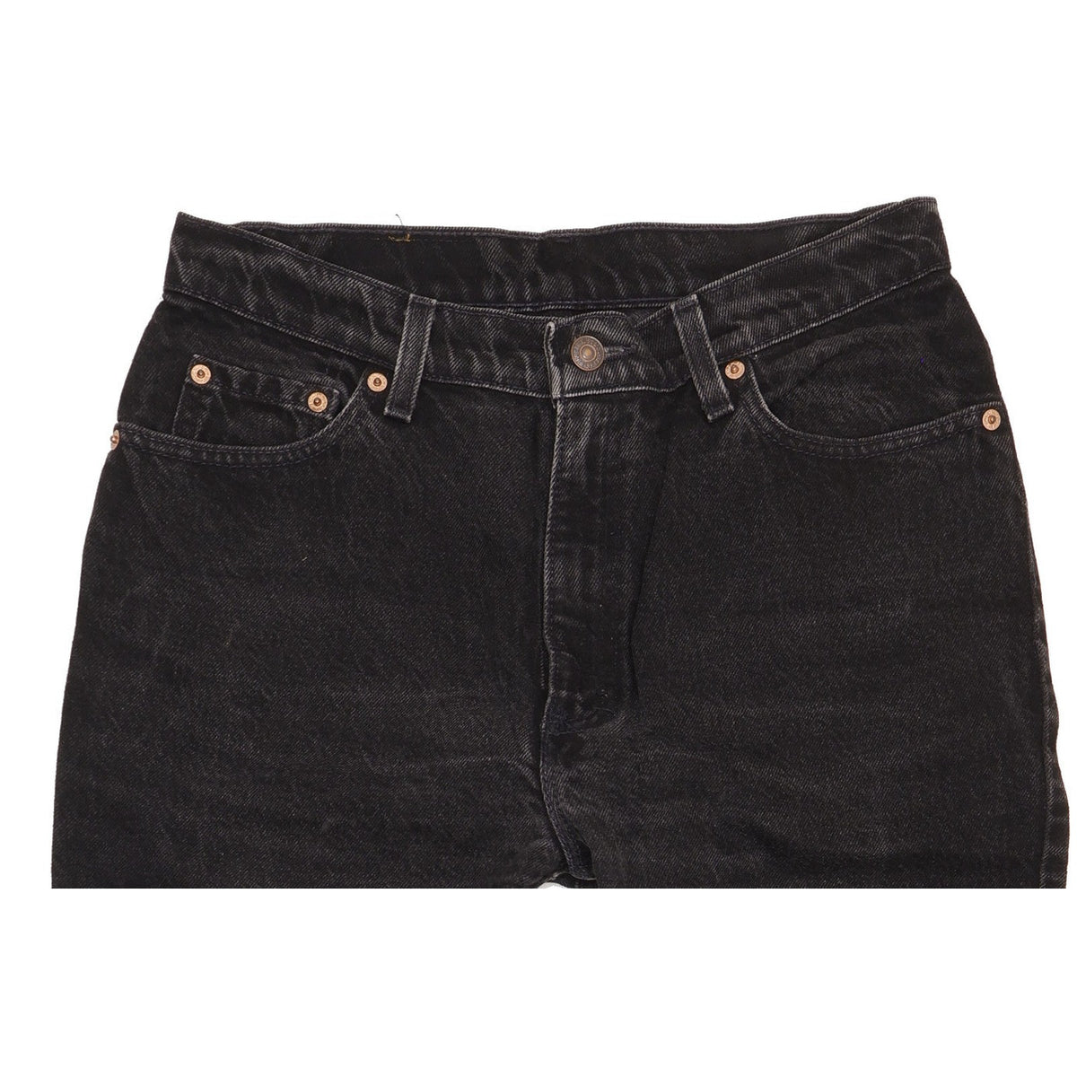 Levi's Made in USA Men Black Tapered Relaxed Jeans W28 L28