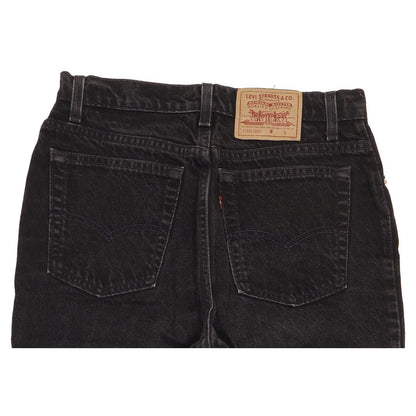 Levi's Made in USA Men Black Tapered Relaxed Jeans W28 L28