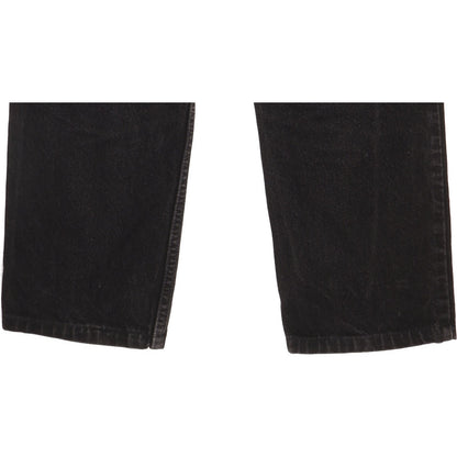 Levi's Made in USA Men Black Tapered Relaxed Jeans W28 L28
