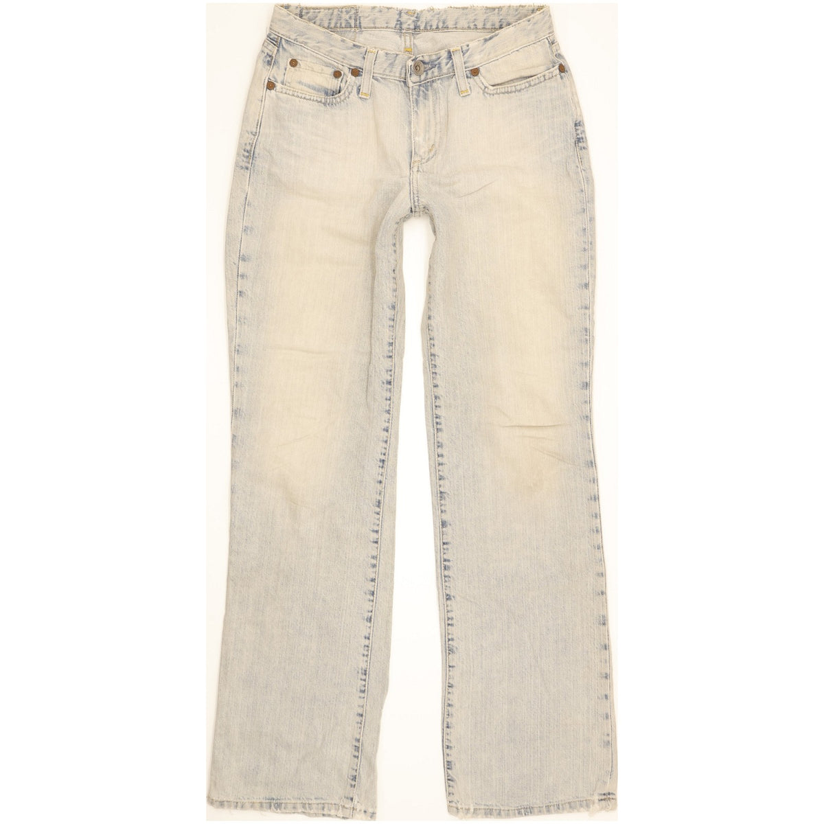 G-Star Women Blue Straight Slim Jeans W28 L30