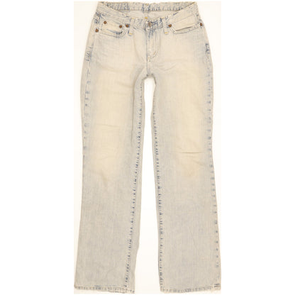 G-Star Women Blue Straight Slim Jeans W28 L30