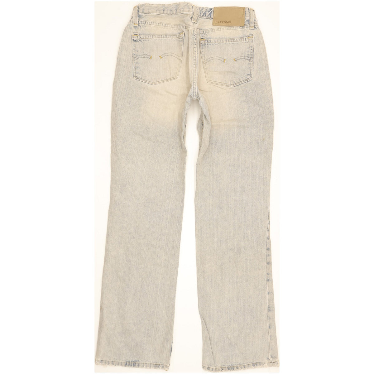 G-Star Women Blue Straight Slim Jeans W28 L30