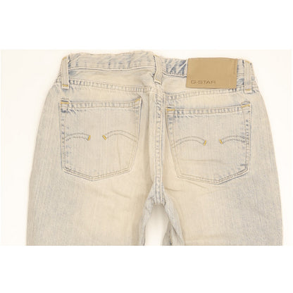 G-Star Women Blue Straight Slim Jeans W28 L30