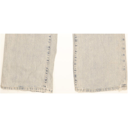 G-Star Women Blue Straight Slim Jeans W28 L30