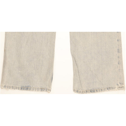 G-Star Women Blue Straight Slim Jeans W28 L30
