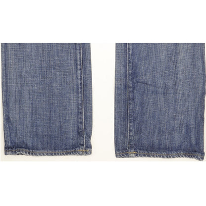 G-Star 3301 Correct Women Blue Straight Slim Jeans W27 L32