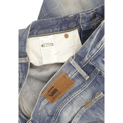 G-Star 3301 Correct Women Blue Straight Slim Jeans W27 L32