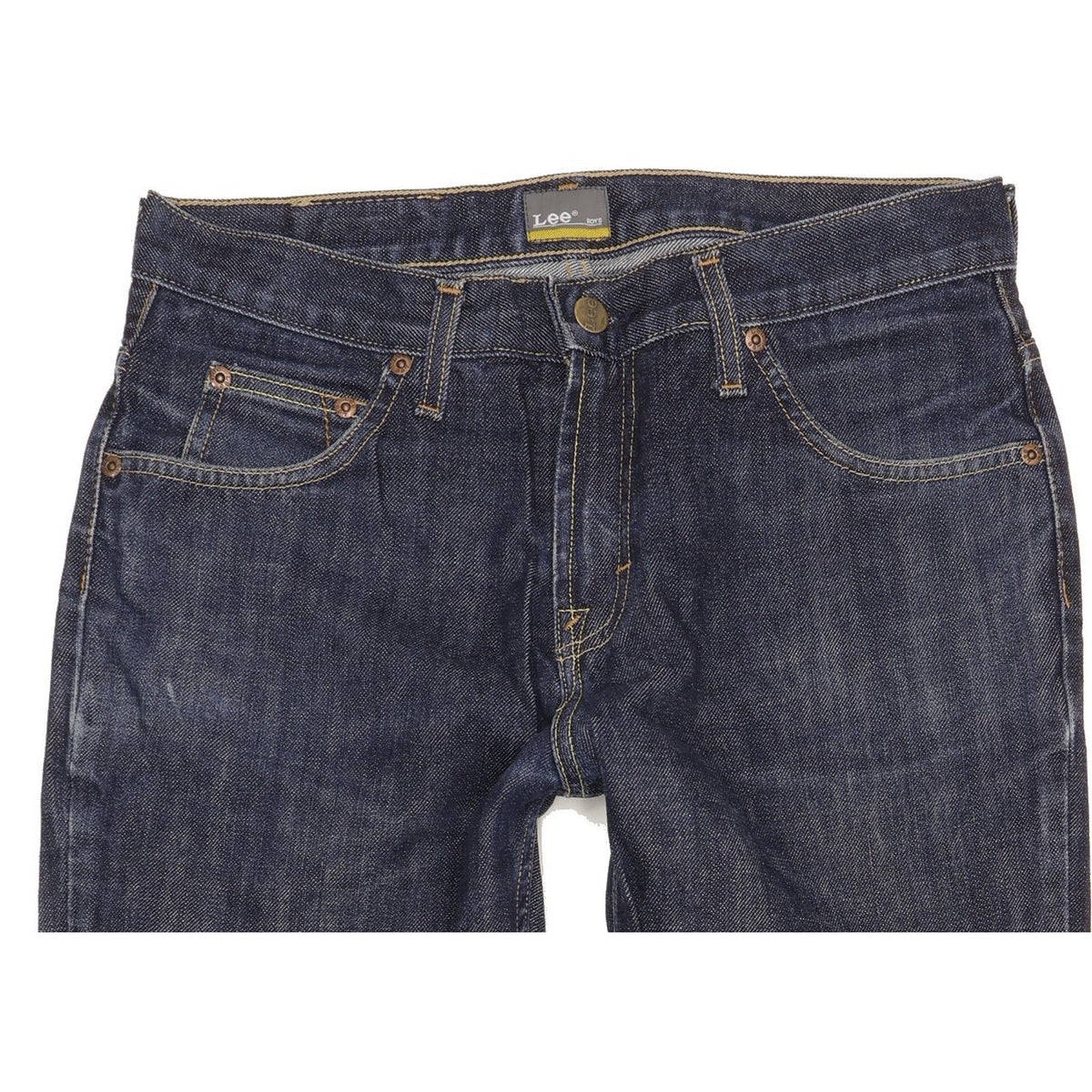 Lee Scott Kids Men Blue Straight Regular Jeans W30 L32