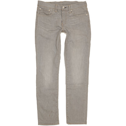 Levi's 511 Men Grey Straight Slim Stretch Jeans W31 L31