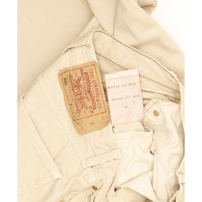 Levi's 501 Men Beige Straight Regular Jeans W30 L33
