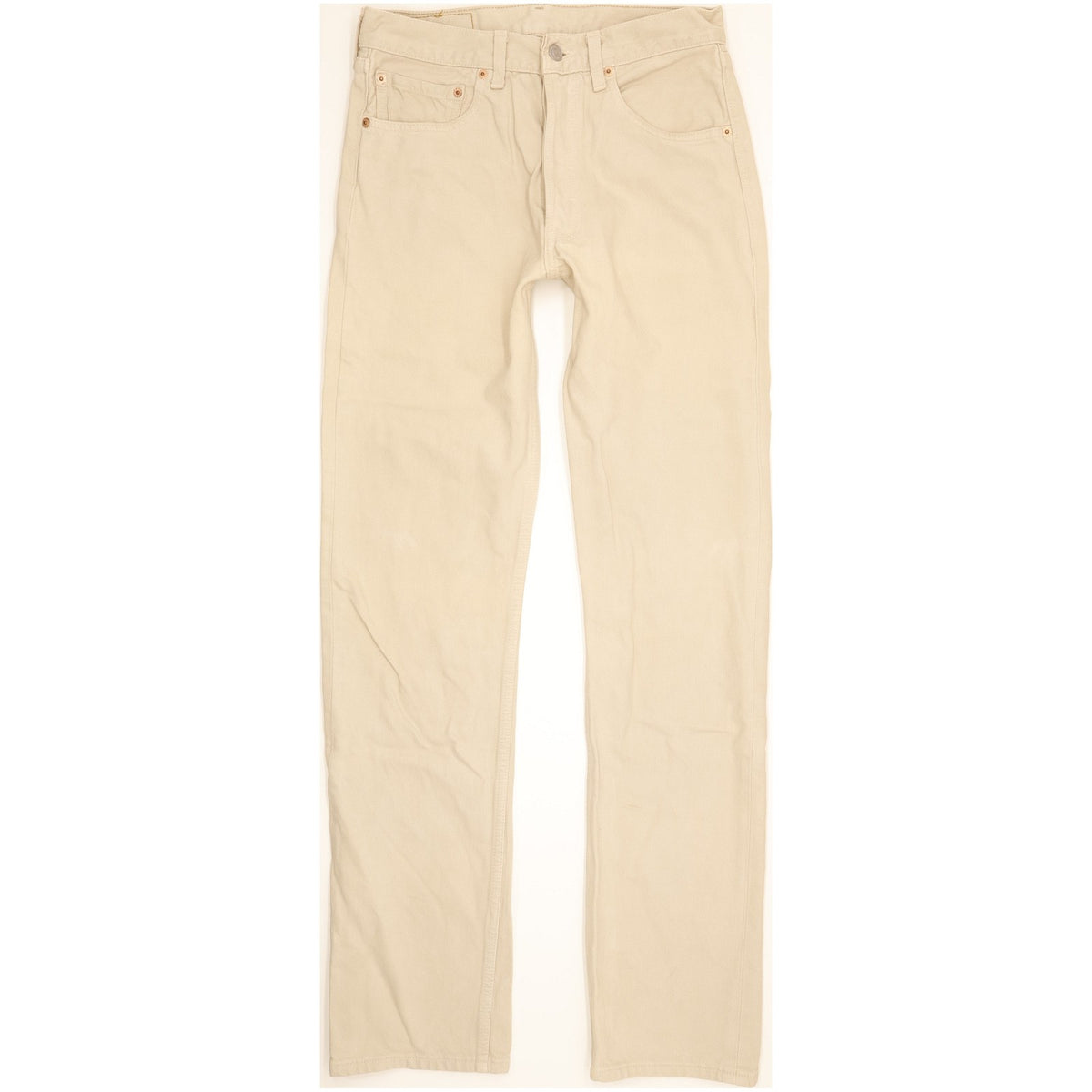 Levi's 501 Made in USA Men Beige Straight Regular Jeans W31 L34
