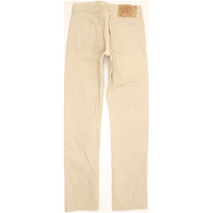 Levi's 501 Made in USA Men Beige Straight Regular Jeans W31 L34