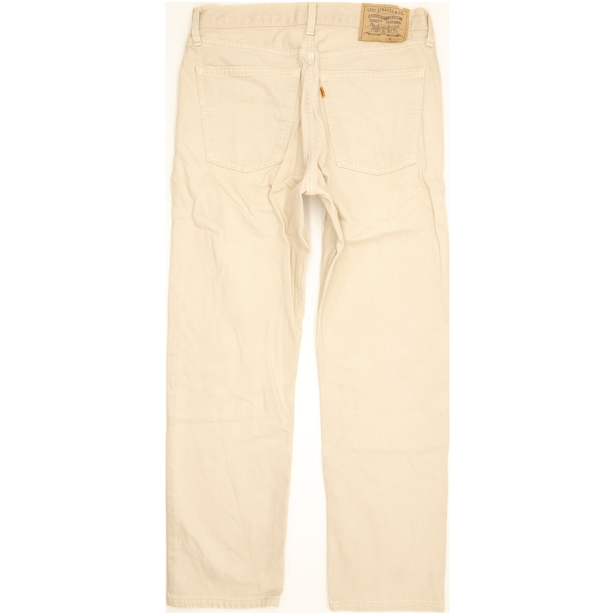 Levi's 615 Men Beige Straight Regular Jeans W33 L29