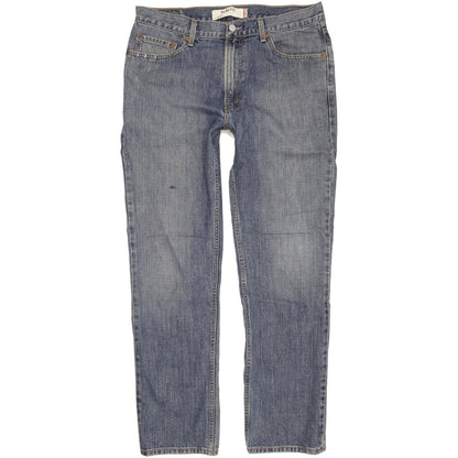 Levi's 512 Men Blue Straight Slim Jeans W36 L32