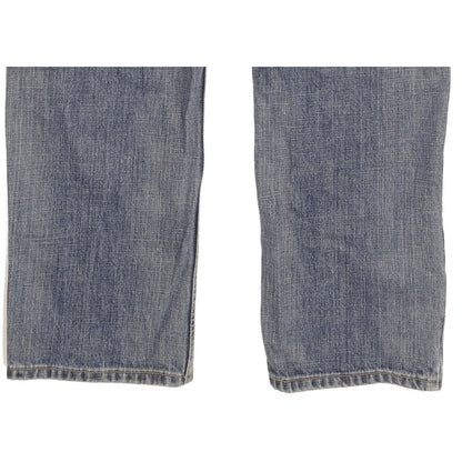 Levi's 512 Men Blue Straight Slim Jeans W36 L32