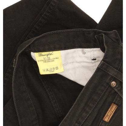 Wrangler Texas Men Black Straight Regular Jeans W31 L32