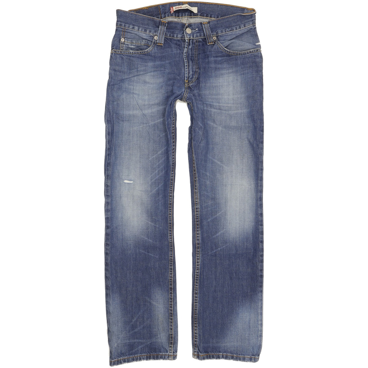 Levi's 506 Men Blue Straight Regular Jeans W31 L30