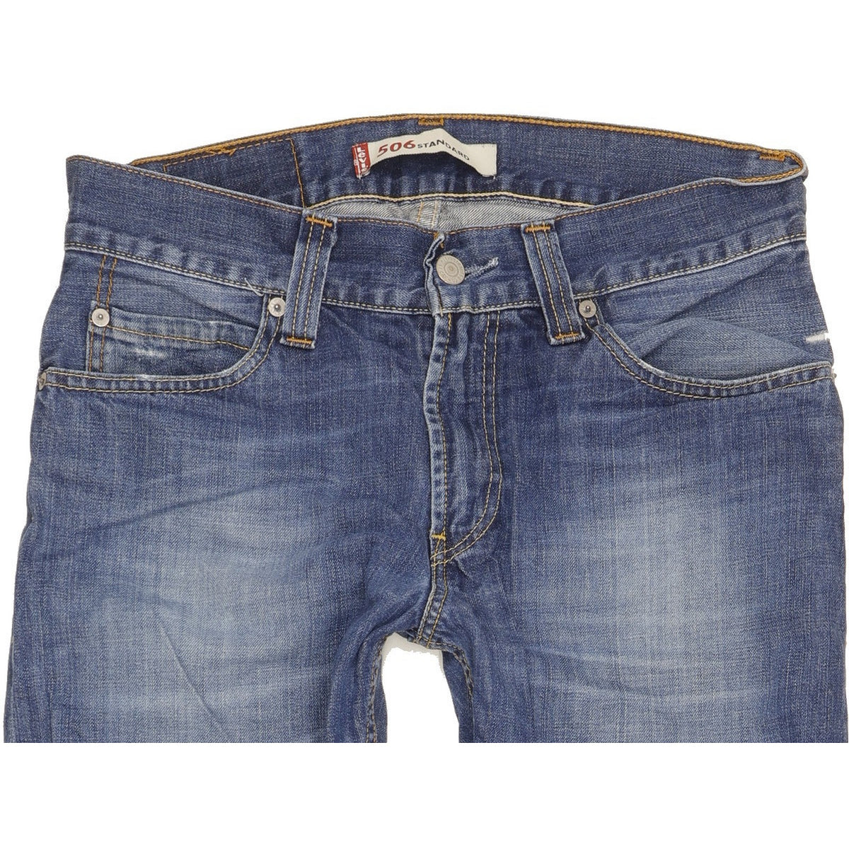Levi's 506 Men Blue Straight Regular Jeans W31 L30