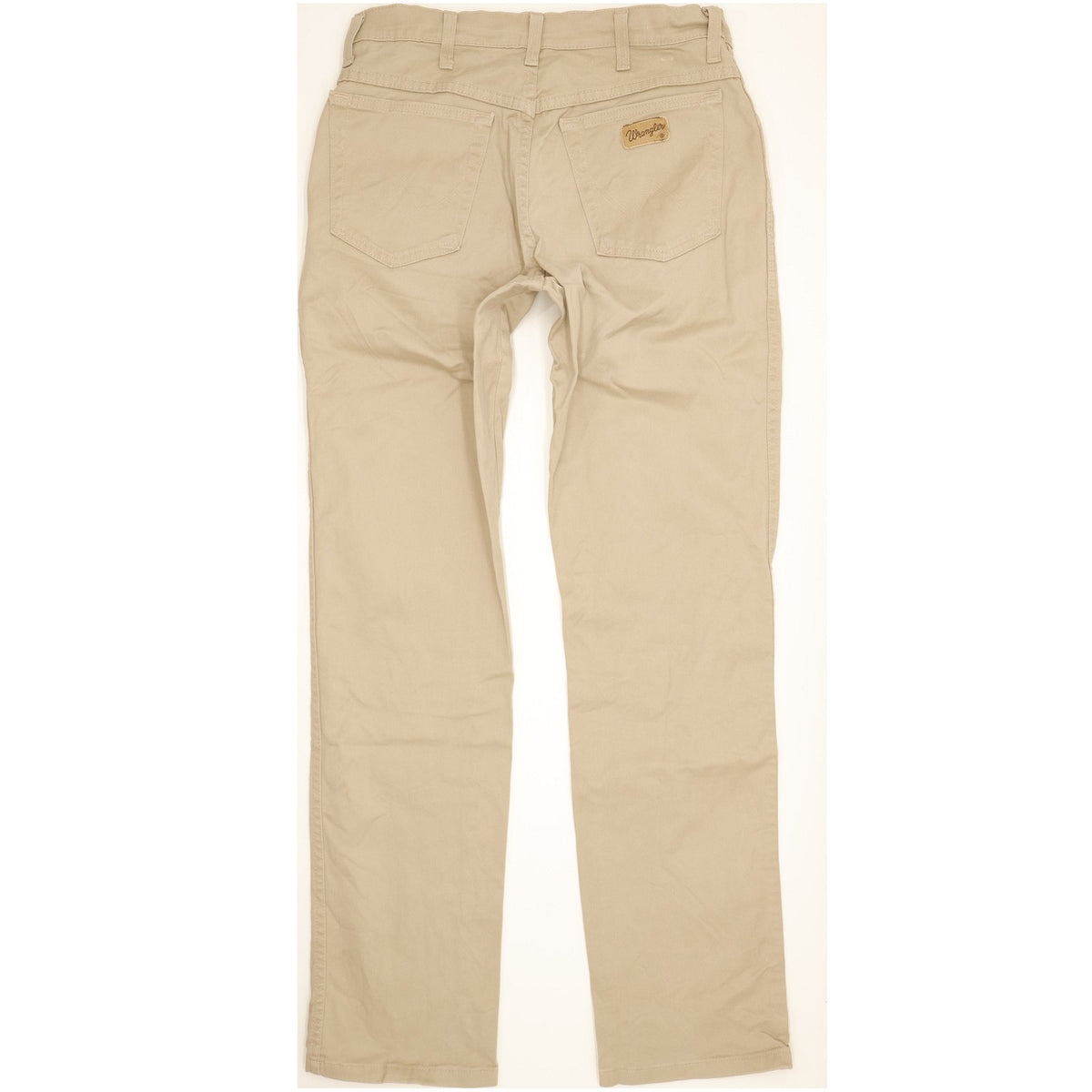 Wrangler Texas Men Beige Straight Regular Stretch Jeans W33 L34