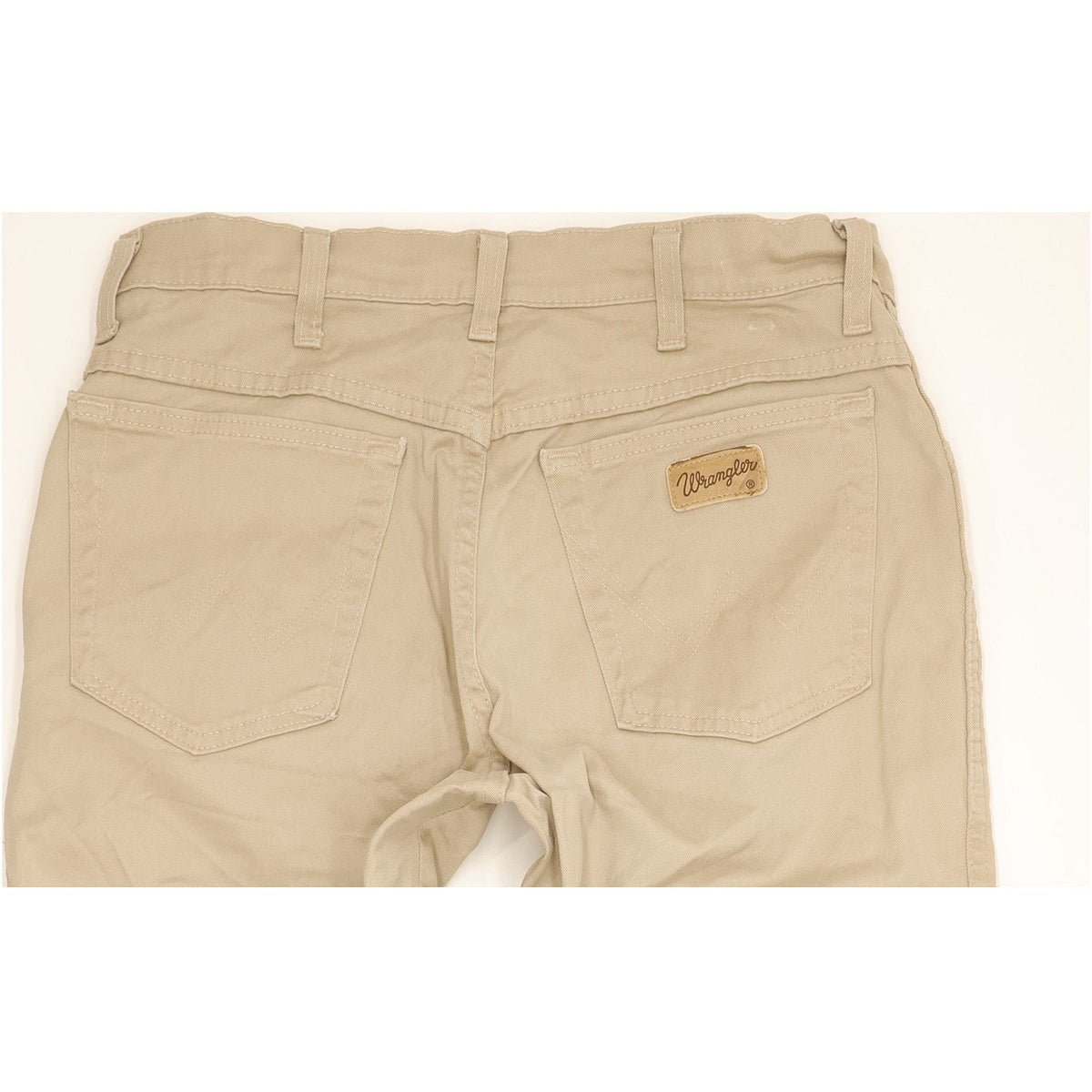 Wrangler Texas Men Beige Straight Regular Stretch Jeans W33 L34