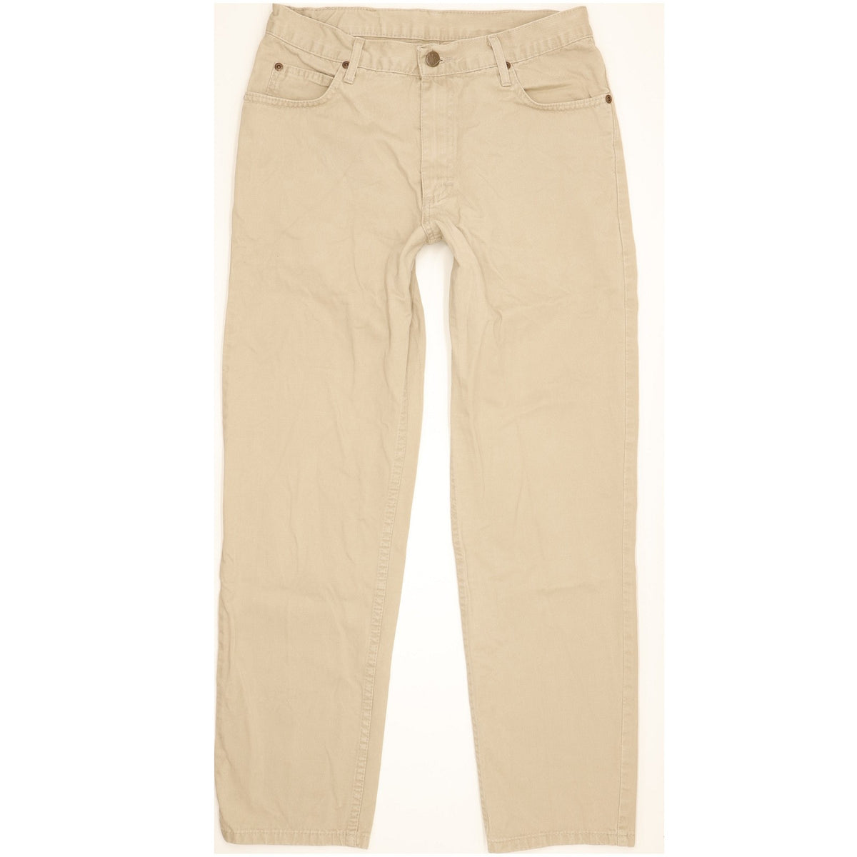 Lee Brooklyn Men Beige Straight Regular Jeans W31 L29