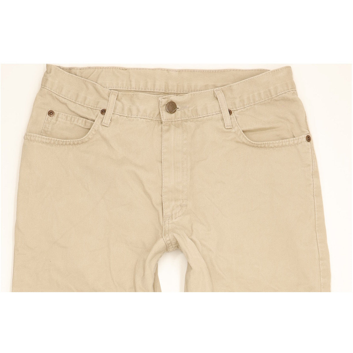 Lee Brooklyn Men Beige Straight Regular Jeans W31 L29