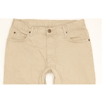 Lee Brooklyn Men Beige Straight Regular Jeans W31 L29