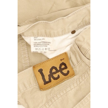 Lee Brooklyn Men Beige Straight Regular Jeans W31 L29