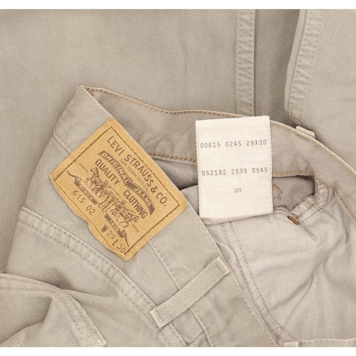Levi's 615 Men Grey Straight Regular Jeans W29 L29