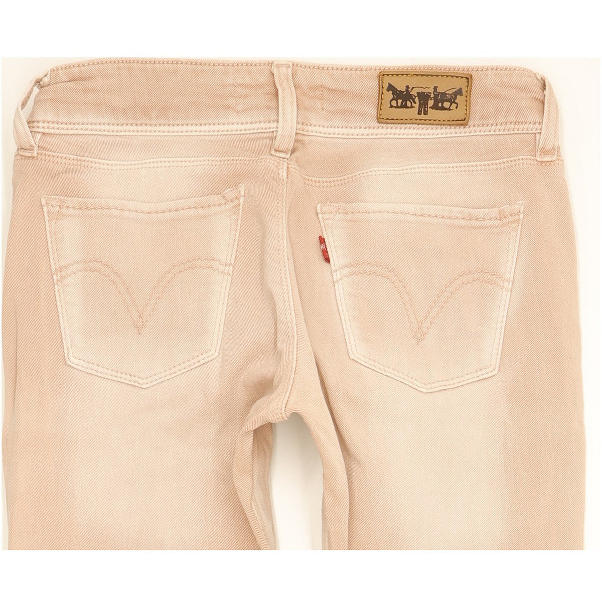 Levi's 571 Women Pink Straight Slim Stretch Jeans W28 L32