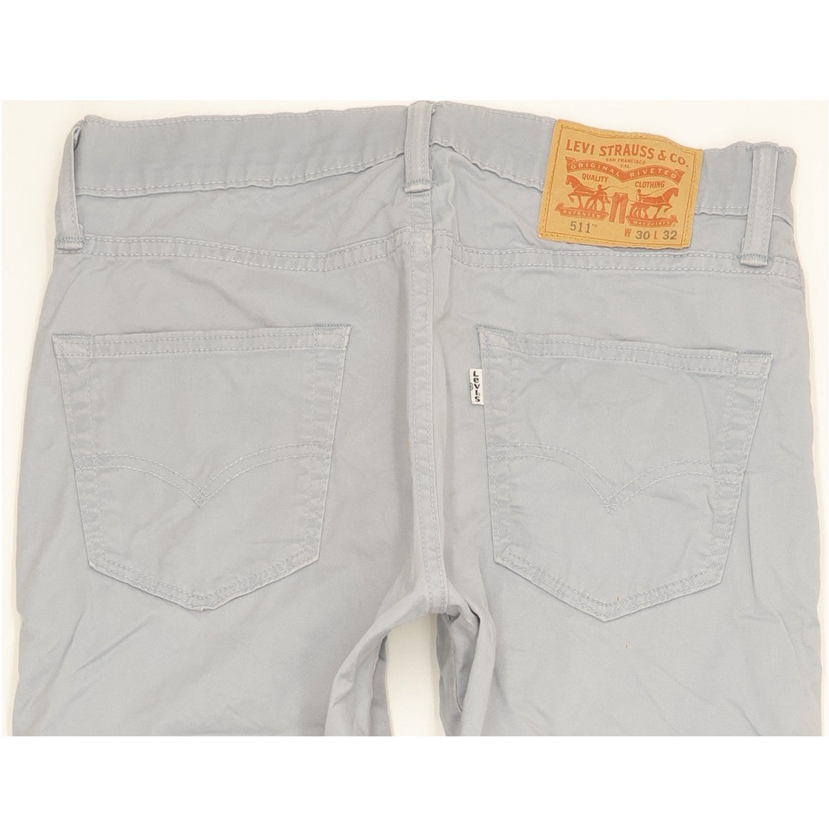 Levi's 511 Men Blue Straight Slim Stretch Jeans W30 L31