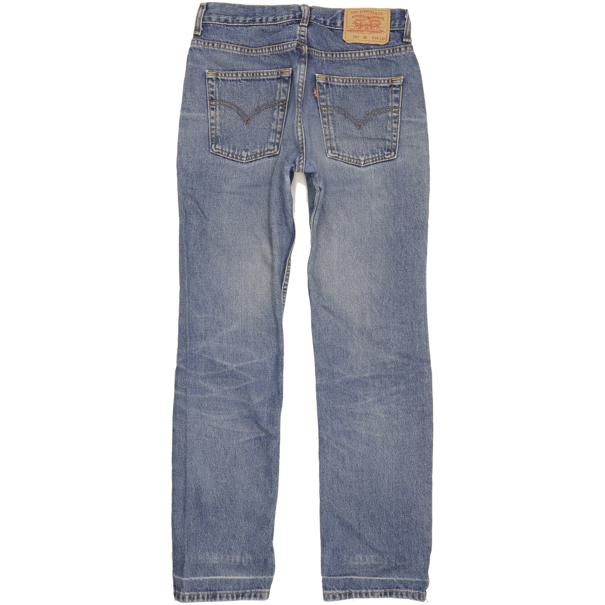 Levi's 581 Men Blue Straight Regular Jeans W30 L31