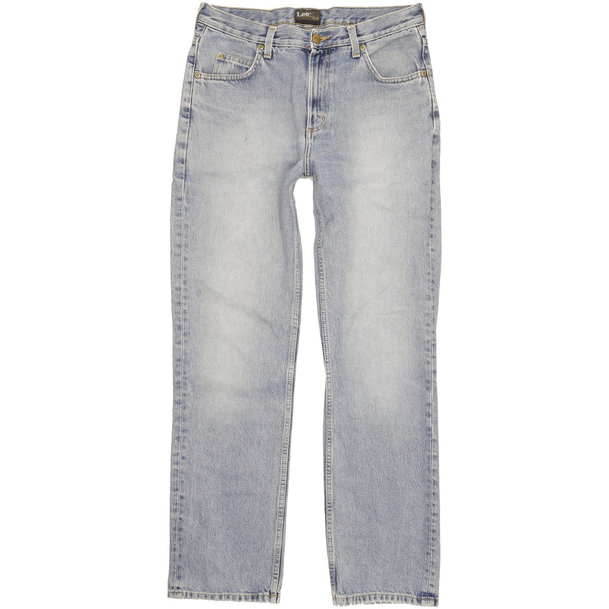 Lee Chicago Men Blue Straight Regular Jeans W33 L32
