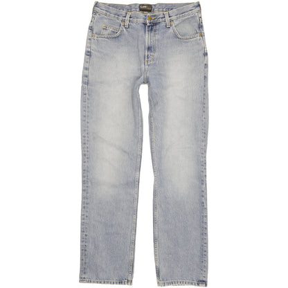 Lee Chicago Men Blue Straight Regular Jeans W33 L32