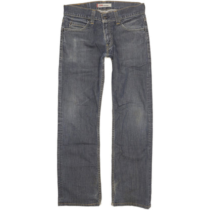 Levi's 506 Men Blue Straight Regular Stretch Jeans W32 L31